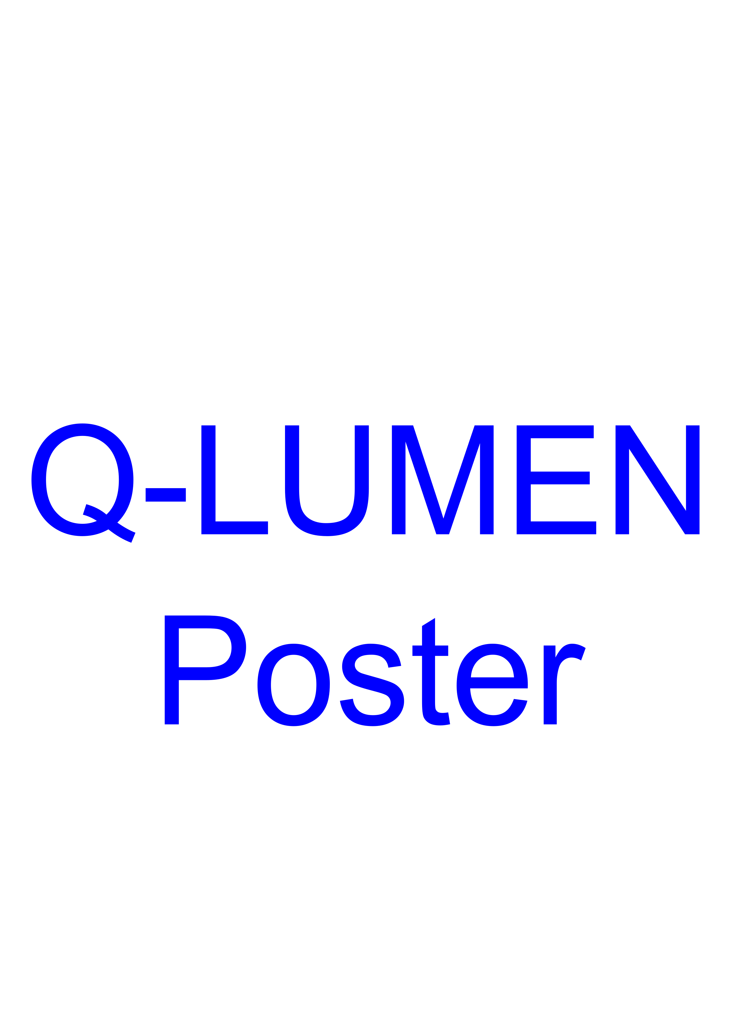 Q-LUMEN conference poster